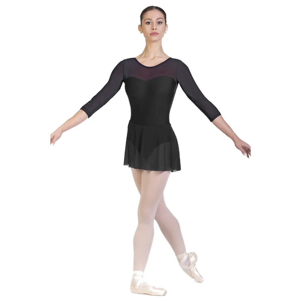 Body danza con gonna ROSSET B7016